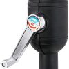 417TD7hIYZL._AC_.jpg Demi-Parasol Ø 2,7 m Kingsleeve Hydrofuge Protection UV 50+ crème avec manivelle et Passage d'air sur Partie supérieure terrasse Balcon Jardin