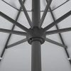 41BZUnU5e6L._AC_.jpg Schneider - Parasol Adria de 350 cm de diamètre, Gris argenté.