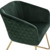 41JLUwqX8mL._AC_.jpg WOLTU 1 Chaise de Salle à Manger Chaise de Cuisine Chaise Salon en Velours,Fauteuil Chaise Pieds en métal doré,Vert Foncé BH271dgn-1