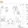 41Jxuqv1OML._AC_.jpg HNNHOME® – Lot de 2 chaises de capitonnée Cubana avec pieds en acier solide, noir