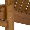 41MmhwAVQbL._AC_.jpg blumfeldt Rushmore - Chaise à Bascule, Dossier Haut, Grande Surface Assise, Bois de Sapin, Vernis de Protection, Résistant aux intempéries, Matériau Solide, Charge Max 150kg - Marron