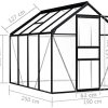 41Yb4Zx0-CL._AC_.jpg vidaXL Serre Tente Abri Plantes Serre à Fleurs Serre à Plantes Serre de Jardin Serre d'Extérieur Arrière-Cour Anthracite Aluminium 4,75 m²