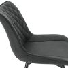 41Yq9zAv-PL._AC_.jpg WOLTU Lot de 6 Chaises de Salle à Manger Chaises de Repas rembourrée en Tissu Scientifique piétement en métal,Chaise de Salon Anthracite BH248an-6
