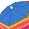 41bC-D683S._AC_.jpg Parasol de plage / jardin Ø 200 cm anti-vent, mât en aluminium, pare-soleil pour terrasse, hauteur réglable, jardin, camping, piscine, inclinable pliable à 360 ° rotatif anti-vent