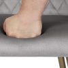 41exqXfwRUL._AC_.jpg Wolmics Chaises de Salle à Manger Chaise Scandinave Velours Lot de 2 avec accoudoirs,Chaise Fauteuil Chaise Cuisine avec Pieds doré en Métal,Gris Clair