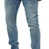 41hTJFubeTL._AC_.jpg Merish Jeans Hommes Carotte Delavé Stone Used Peinture Look Modell J2081