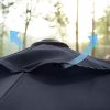 41lzm1KkVrL._AC_.jpg SONGMICS Parasol de jardin Ø3 m, Ombrelle, protection UPF 50+, toile polyester octogonale, inclinable, manivelle, balcon, terrasse, piscine, plage, sans socle, Bleu Marine GPU30BU