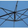 41pX4Q5itRL._AC_.jpg Uniprodo Parasol De Jardin Protection Solaire UNI_Umbrella_2SQ250BL (Bleu, Rond, Rotatif, Acier, Polyester, Ø 250 cm, Filtre UV)
