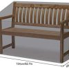 41t9qWZP7SL._AC_.jpg SanGlory Housse de Protection pour Banc de Jardin 2 Places, Housse de Banc Extérieur Étanche Tissu Oxford Anti-UV Protection Housse pour Banc Fauteuils Bâche de Banc (134x66x63/89cm)