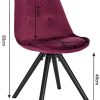 41xkLPYqL._AC_.jpg WOLTU 1 X Chaise de Salle à Manger en Velours BH196bd-1 Chaise de Salon Chaise de Cuisine Structure en Bois Massif,Bordeaux