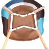 41z-v-TvMVL._AC_.jpg Uderkiny Lot de 2 chaises chaises Patchwork avec accoudoirs, Postuler à Cuisine Salon Salle à Manger Chambre, etc. (Bleu)