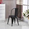 514EEQekBQL._AC_.jpg Supfine Chaise de Salle à Manger Lot de 8 Industrielle Vintage Tabouret de Cuisine avec Dossier Hauteur d'assise 44cm, Chaises Empilables Metal pour Intérieure et Extérieure Jardin Bistrot