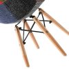 Chaises de Salle à Manger Ensemble de 2 x comptoirs Lounge de Loisirs Chaises de Coin de Salon Chaises Multicolur Chaises de réception en Lin et Tissu avec Dossier Soft Cushion (2color)