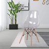 51NfoJQLbCL._AC_.jpg MUEBLES Home Lot de 4 chaises de salle à manger modernes en plastique transparent pour salle à manger, chambre à coucher, salon, blanc