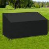 51kqefDr0DL._AC_.jpg SanGlory Housse de Protection pour Banc de Jardin 2 Places, Housse de Banc Extérieur Étanche Tissu Oxford Anti-UV Protection Housse pour Banc Fauteuils Bâche de Banc (134x66x63/89cm)