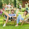51oMMpkV-VS._AC_.jpg Relaxdays Parasol 200 x 120 cm Rectangle Hauteur réglable Cadre en Acier ombrelle Jardin terrasse Baleine Polyester inclinable