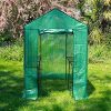 61IF88eYfLS._AC_.jpg SKYLANTERN Serre de Jardin en Plastique - Serre Jardin avec étagères et Fermeture à Zip - Tente Abri pour Plante et Culture (Dimensions : 125 x 190 x 190 cm)