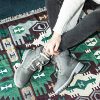Bottines Femme Plates Hiver Chaussure Chaudes Fourrure PU Cuir Botte Lacets Bottines de Neige Cheville Botte Randonnée Boots Noir Kaki Gris Rose 36-43 EU