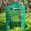61RCcgm7-hS._AC_.jpg SKYLANTERN Serre de Jardin en Plastique - Serre Jardin avec étagères et Fermeture à Zip - Tente Abri pour Plante et Culture (Dimensions : 125 x 190 x 190 cm)