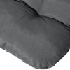 61eHoDbeqYL._AC_.jpg Beautissu Coussin Exterieur Jardin Flair NL - Coussin Chaise Jardin pour Chaise, Fauteuil ou transat de Jardin, terrasse ou Balcon - 100x50x8cm - Dossier Standard – Gris Graphite