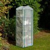 61kBUNxAOgL._AC_.jpg BRAMBLE Serre de Jardin/Balcon avec 5 Étagères Réglables & Bâche Robuste - Portable, Solide & Facile à Assembler - 193x69x49cm