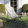 61nOBmRZFCL._AC_.jpg Lafuma LFM2763-8544 - Chaise longue, Pliable et réglable, Transatube 2, Texplast, Couleur: Gris (Silex)- 83x56x94 cm