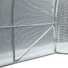 61qeZSRSuWL._AC_.jpg Outsunny Serre de Jardin Tunnel Surface Sol 9 m² 3L x 3l x 2H m châssis Tubulaire renforcé 25 mm Double Porte avec poignées Blanc