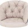 Amanda Coussin fauteuil rotin, coussin fauteuil jardin, coussin de chaise, Amanda Coussin fauteuil rotin, coussin fauteuil jardin, coussin de chaise, coussin chaise cocon, coussin banc de jardin – Beige