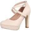 Elara Escarpins Femme Sangles Talons Hauts Vintage Chunkyrayan Elara Escarpins Femme Sangles Talons Hauts Vintage Chunkyrayan