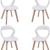 Herbalady Lot de 4 ou 6 chaises au design simple Herbalady Lot de 4 ou 6 chaises au design simple avec dossier ouvert. Utilisé dans la salle à manger, le salon, la chambre, etc. 2 styles et plusieurs couleurs sont disponibles. (Gris clair, 4)