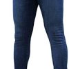 Jeans Homme Coton Denim de Couleur Pure Pantalon de Travail Jeans Homme Coton Denim de Couleur Pure Pantalon de Travail Hip-hop délavé Vintage