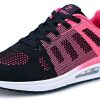 Lanivic Femmes Baskets Dames Chaussures de Course Coussin d'air Baskets Lanivic Femmes Baskets Dames Chaussures de Course Coussin d'air Baskets de Sport Athlétique Plates à Lacets Décontractées…