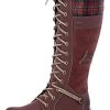 Rieker Damen Stiefel Rot, Bottine Chelsea Femme Rieker Damen Stiefel Rot, Bottine Chelsea Femme
