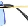 212bFDNPV5L._AC_.jpg SY SEEYOU lunettes de soleil verre transparent multicolores rectangulaire