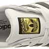 312s-CVpRmL._AC_.jpg Adidas Superstar Sneakers Basses, Femme, Blanc/Argenté