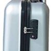 3190p2KNI4L._AC_.jpg Chariot Cabine Valise Hand Dur Bagages Cabine Size GianMarcoVenturi 004_(Argent)