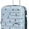 31AVohWUqL._AC_.jpg American Tourister Wavebreaker Disney - Spinner M Valise, 67 cm, 64 L, Bleu (Minnie Darling Blue)