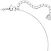 31jZesOwBDL._AC_.jpg Swarovski Collier Attract Round, blanc, Métal rhodié