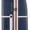 414rhFkkPoL._AC_.jpg DELSEY PARIS - CHATELET AIR - Valise trolley collection Roland Garros - 4 Doubles Roues, 77 CM - Bleu