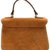 4175bRYa54S._AC_.jpg KristyX Sac femme à main en cuir véritable suédé Made in Italy 6033CAM