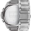 Tommy Hilfiger Homme Analogique Quartz Montre avec Bracelet en Acier Inoxydable 1791788