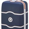 41NwdltdDWL._AC_.jpg DELSEY PARIS - CHATELET AIR - Valise trolley cabine slim collection Roland Garros - 4 Doubles Roues, 55 CM - Bleu, Bleu marine, cabine XS (55 cm - 38 L)