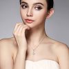 B. Catcher - Collier chaîne en argent sterling avec pendentif renfermant une perle
