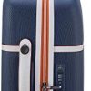 41b40LS1SL._AC_.jpg DELSEY PARIS - CHATELET AIR - Valise trolley cabine slim collection Roland Garros - 4 Doubles Roues, 55 CM - Bleu, Bleu marine, cabine XS (55 cm - 38 L)