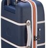 41bo6ONvzvL._AC_.jpg DELSEY PARIS - CHATELET AIR - Valise trolley cabine slim collection Roland Garros - 4 Doubles Roues, 55 CM - Bleu, Bleu marine, cabine XS (55 cm - 38 L)