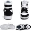 Chaussure Femme Basket a Talon Compensé Fille Sneakers Chaussures Femme Compensées Confortable Chaussure De Marche Caché Talon Baskets Hi-Top