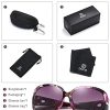 41qsxRPt2BS._AC_.jpg Duco Lunettes teintées classiques grands verres lunettes de soleil polarisées 100% Protection UV 6214
