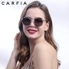 Carfia Vintage Lunettes de Soleil Femme Polarisées/lunette anti lumiere bleue Retro Style Protection UV400 pour Voyage Conduire Achats