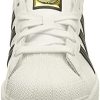 41vvK8MYutL._AC_.jpg Adidas Superstar Sneakers Basses, Femme, Blanc/Argenté
