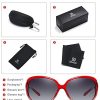 41wwbbqUgyS._AC_.jpg Duco Lunettes de soleil pour femme Lunettes de soleil polarisées classiques 100% anti-UV 1220